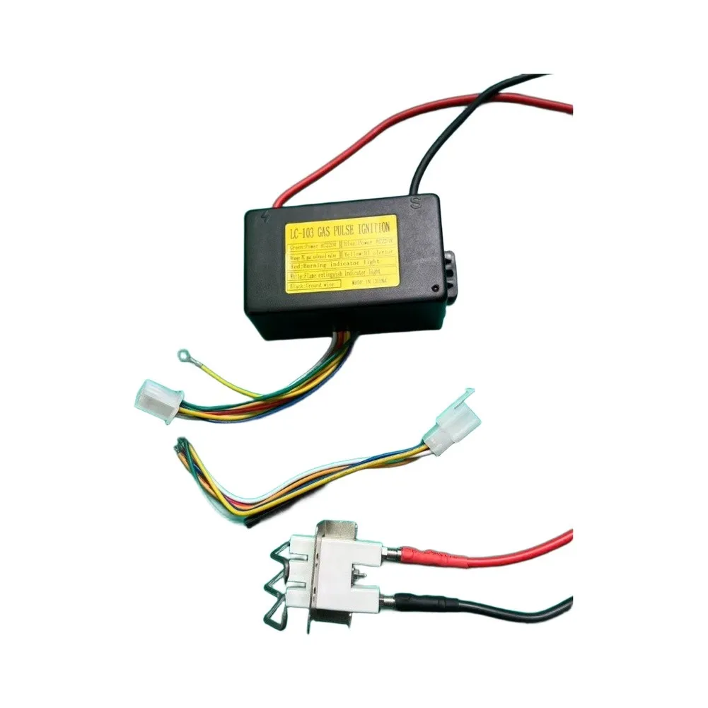 AC 220V Infrared Burner Igniter Electronic Ignition Controller Spark Generator With Needle For Commercial Kitchen Equipment