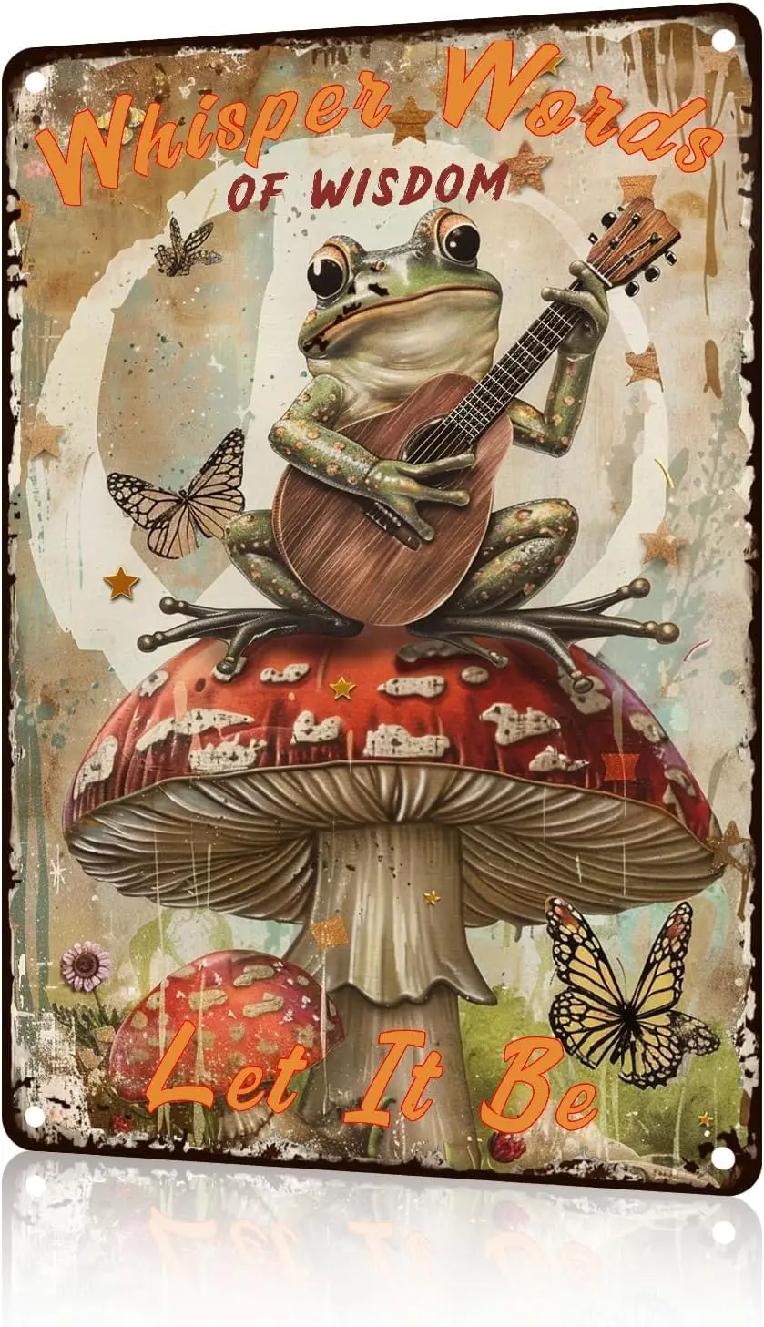 الفطر معدن القصدير تسجيل الهبي ملهمة يقتبس الهمس كلمات دعها علامة خمر لأصدقاء العائلة والزملاء جدار أ