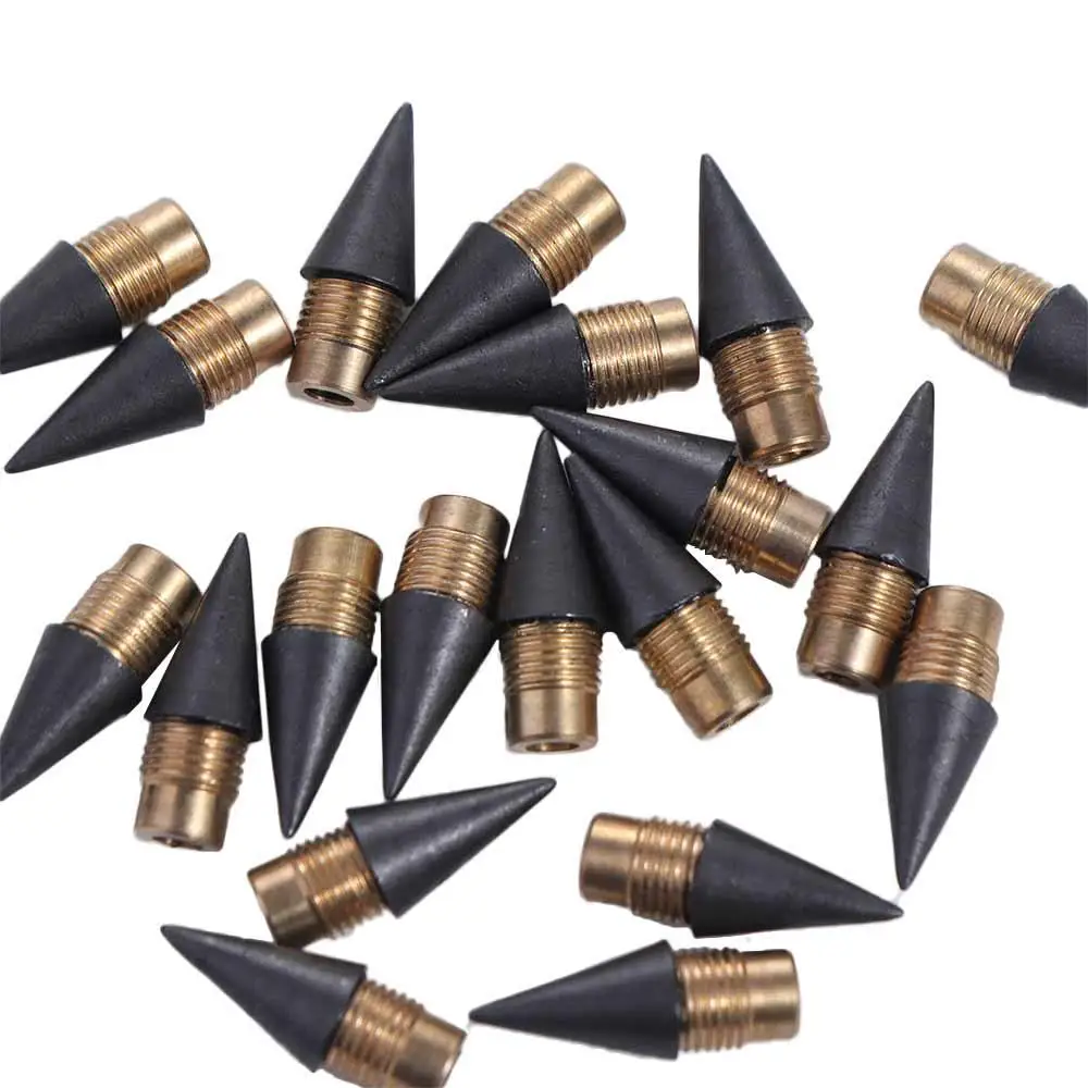 20PCS 0.5mm Refills Inkless Tip Replacement Pen HB Ink Free Head for No Ink Pen Easily Write Replaceable