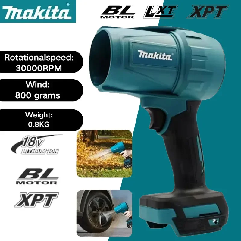 makita-18v-electric-air-duster-rechargeable-car-cleaning-tool-with-light-30000rpm-turbo-jet-fan-high-speed-violent-blower