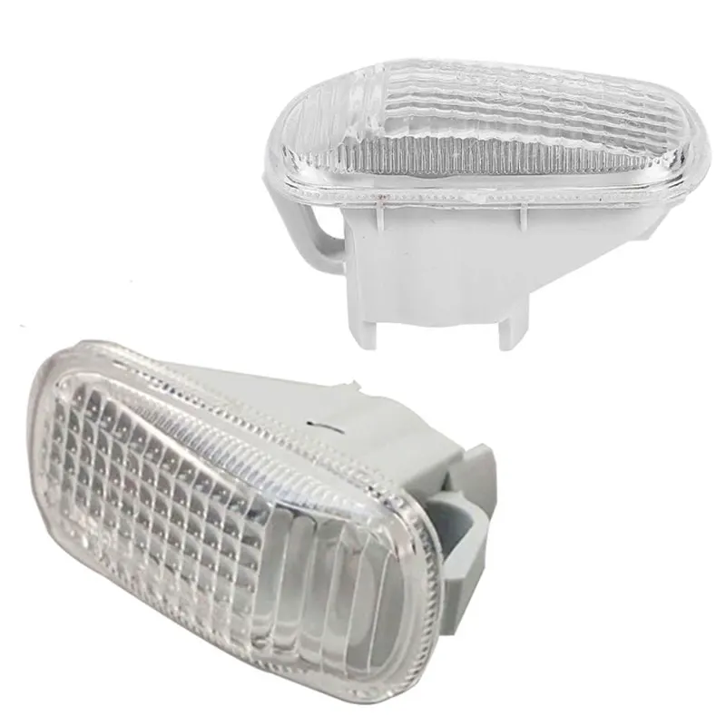 PolarLander Lamp Housing 2pcs White  Base Clear Cover Case Car Fender Car Accessories for H/onda Civic City Stream Odyssey CR-V