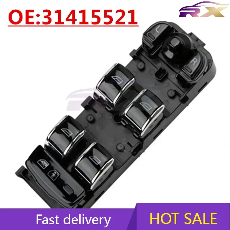 

OEM:31415521 Suitable For 2016-2022 Volvo S90 Glass Lifter Switch Power Window Control Button Switch