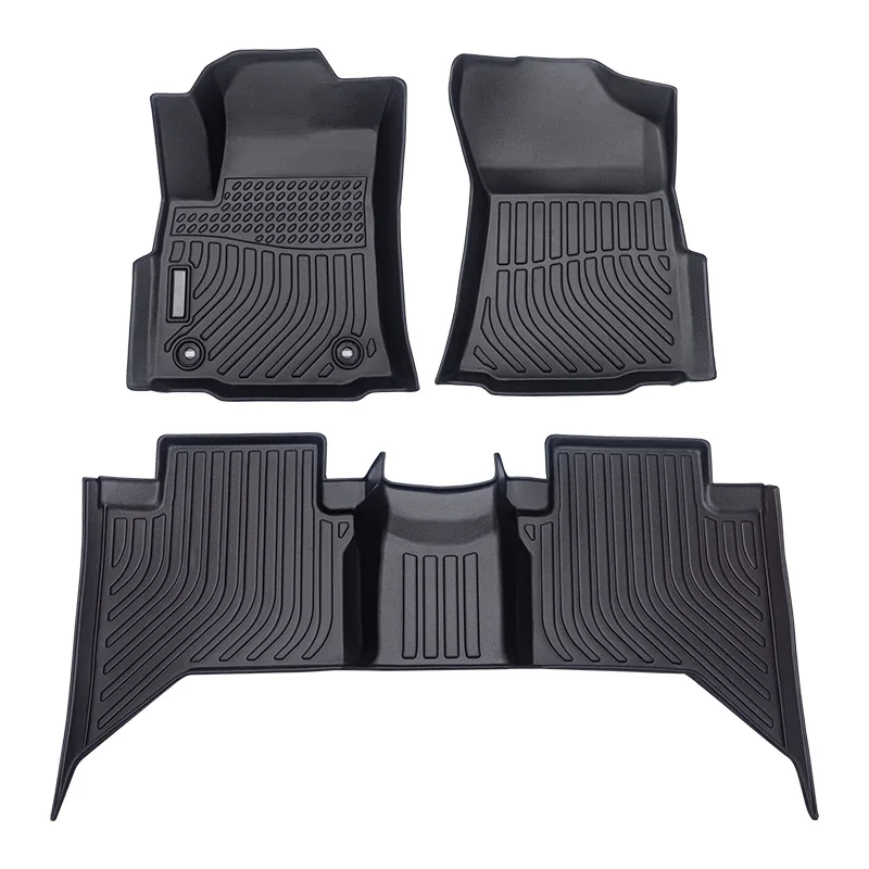 EVA Hot Press 5D car matting TPE Car mats carpets for Toyota Innova Hulix revo vigo cargo  trunk mats