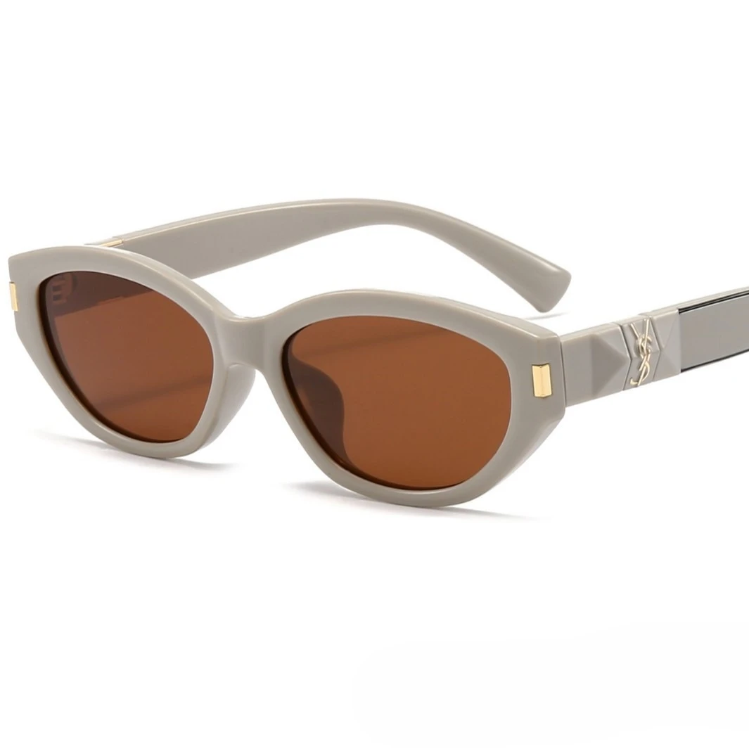 

2025 New Women's Cat Eye Sunglasses - Small Frame Polarized UV400 Protection, Fashion Retro Sun Glasses for Driving & Daily