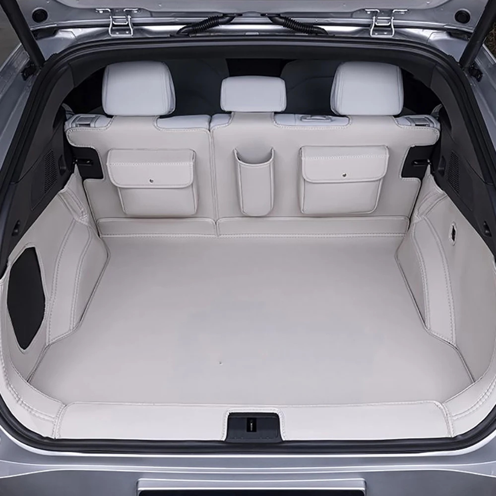 

Подходит для Xpeng G6, коврик в багажник с полным объемным звуком, специальные аксессуары для внутренней модификации, автомобильные принадлежности из ТПЭ, коврик в багажник