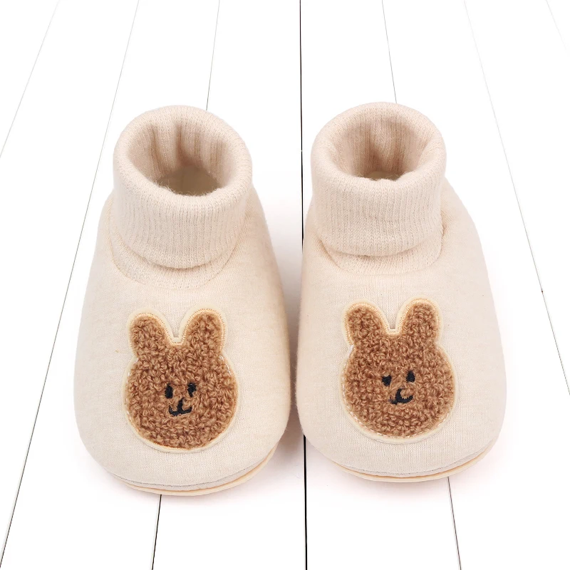 Baby Cute Sock Shoes Soft Animal Anti-slip for Spring and Autumn Long Sock Warm and Soft for 0-18 Months Toddler Indoor Prewalk