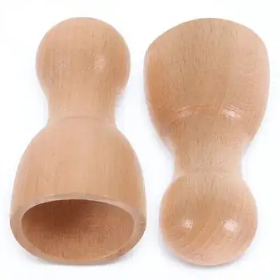 

Набор из 2 деревянных массажеров для улучшения кровообращения, легкий, многоразовый инструмент для коррекции фигуры