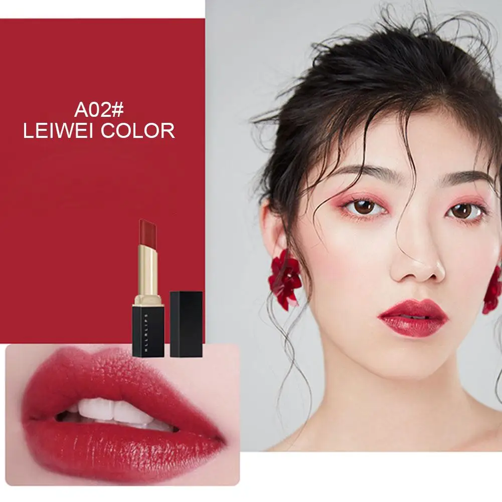 Wasserfester, matter Lippenstift, antihaftbeschichtete Cup-Lippenglasur mit wischfester, langlebiger Formel, glatte und nicht fettige Oberfläche