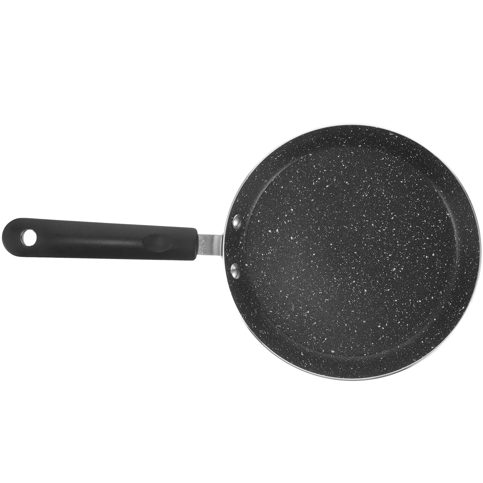

1Pcs Maifan Stone Frying Pan Non-Stick Coating Omelette Pan Egg Pancake Skillet Kitchen Cookware Black 6 Inches