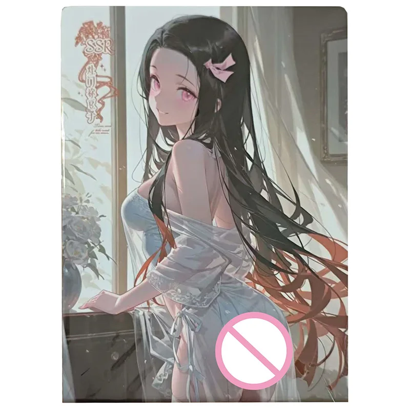 การ์ดสะสมหายากขนาด A5 ลายเทพธิดาอนิเมะ Kamisato Ayaka Hu Tao Hoshimi Miyabi Furina ของเล่นสำหรับเด็กผู้ชาย ของขวัญวันเกิด