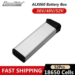 ALX060 Ebike Battery Case 36V Built-in Battery Box 18650 Holder 48V 10S5P 13S4P 14S3P