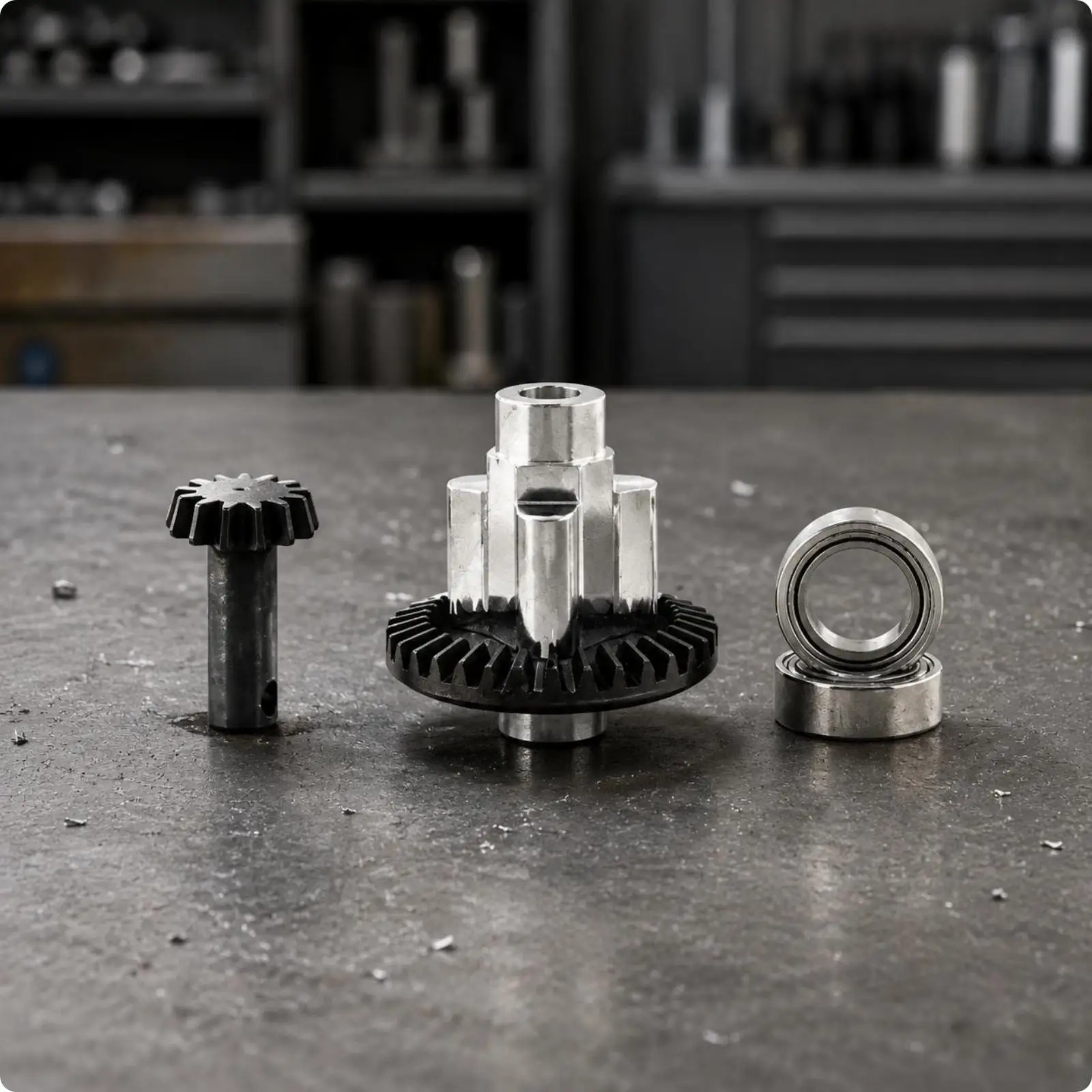 1/12 RC Car Front Rear Axle Gear Set Hardened Steel Differential Replacement Part for H12Y H12Y+ H12P