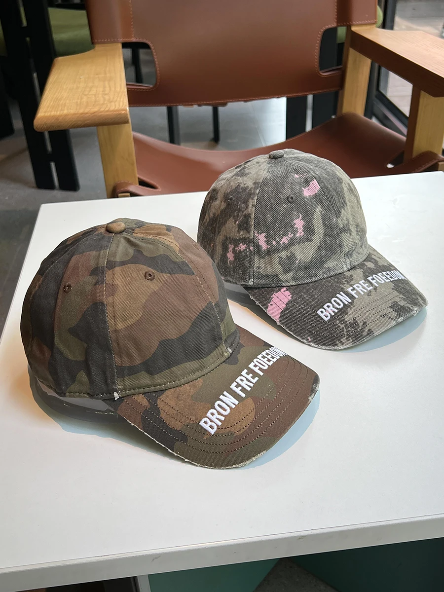 

Baseball hat soft top brim letter four seasons cap male tide