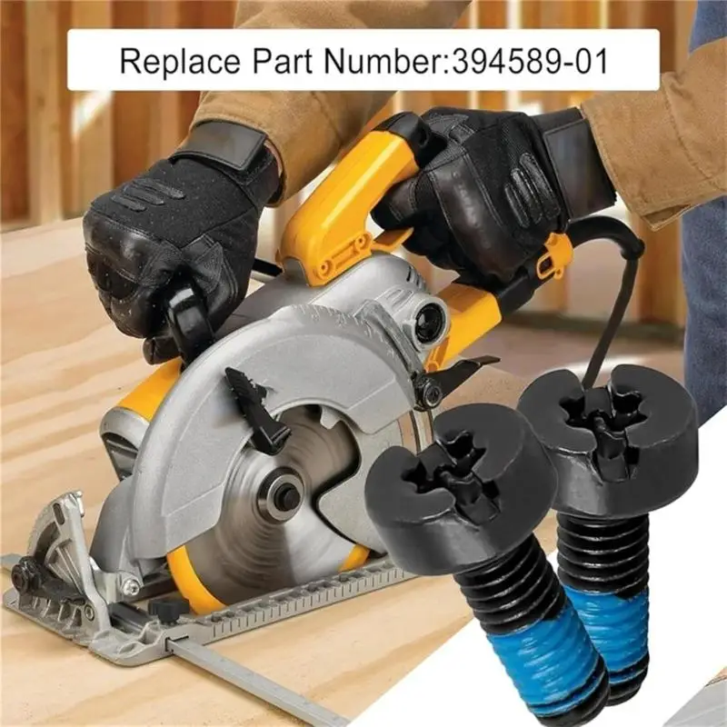 

3Pieces Replacement Screws For Miter Chainsaws Models Strong Alloy Steel Design Ensures Long Time Performances M4YD