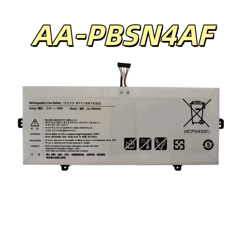 Alternative battery AA-PBSN4AF For NT930SBE NP930SBE NP750XDA notebook battery 54W
