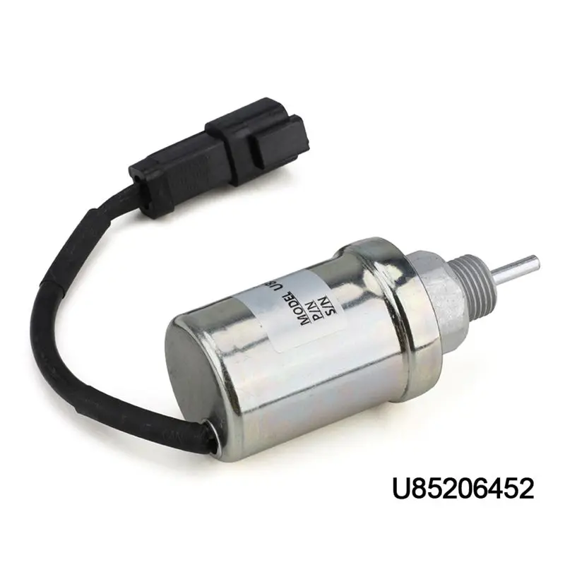 A22F-12V Fuel Shut Off Solenoid 185206452 U85206520 U85206452 Stop Solenoid For Caterpillar Engine 3011C 3013 Perkins 402D Parts