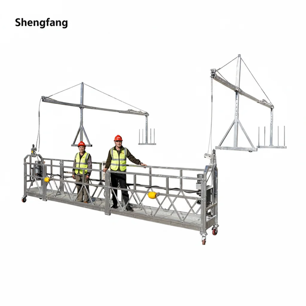 ZLP630 Electric Swing Platform High-Rise Building Window Cleaning Equipment Suspended Platform Hoist
