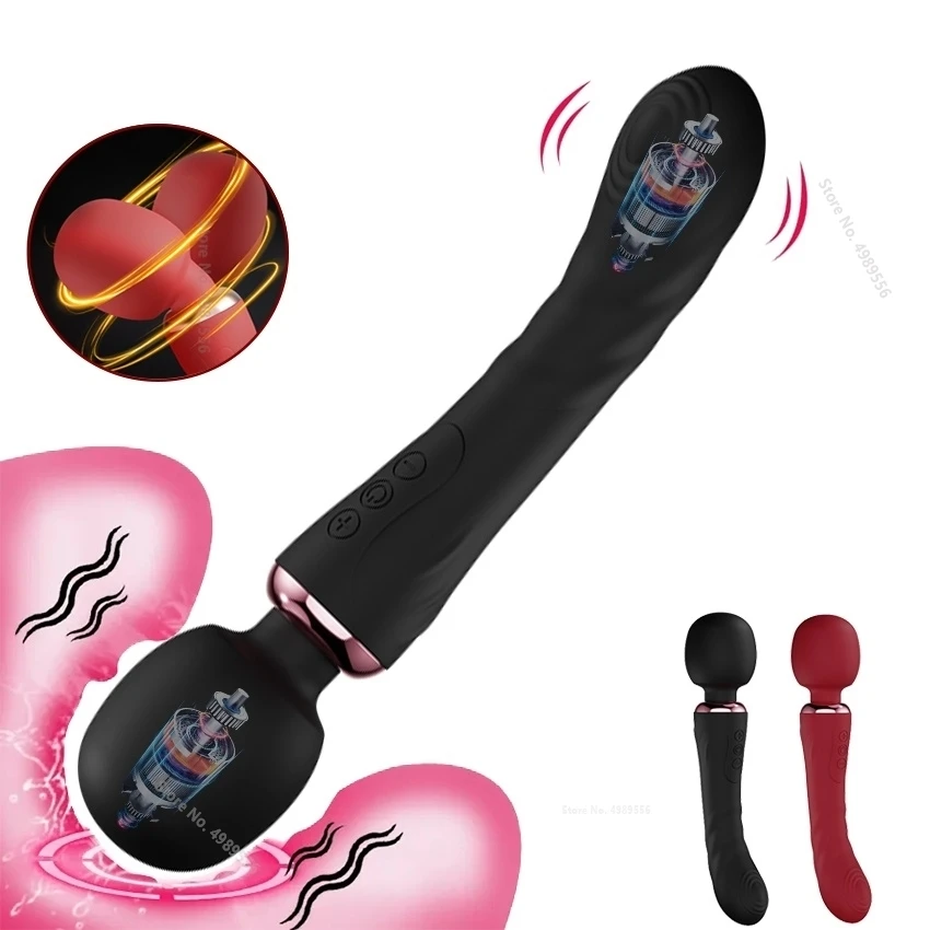 Vibrator Dildo Dick Penis Anal Plug Vibrators Masturbation Double-layer Soft Silicone Suction Cup Remote Control Skin Feeling