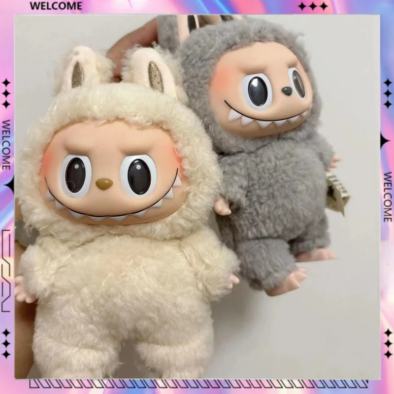 

The Monster Labubu Blind Box Figure Toys Macaron Vinyl Face Series Cute Schoolbag Keychain Decoration Hot Sale Birthday Gift