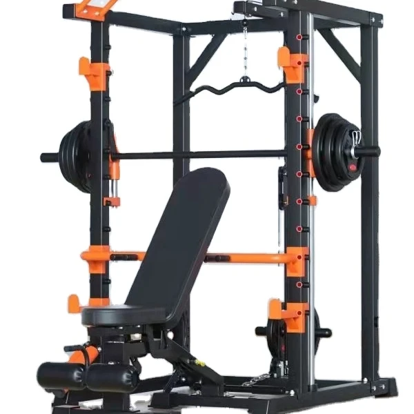 

Smith machine big bird gantry fitness equipment home set combination squat rack sports comprehensive training device