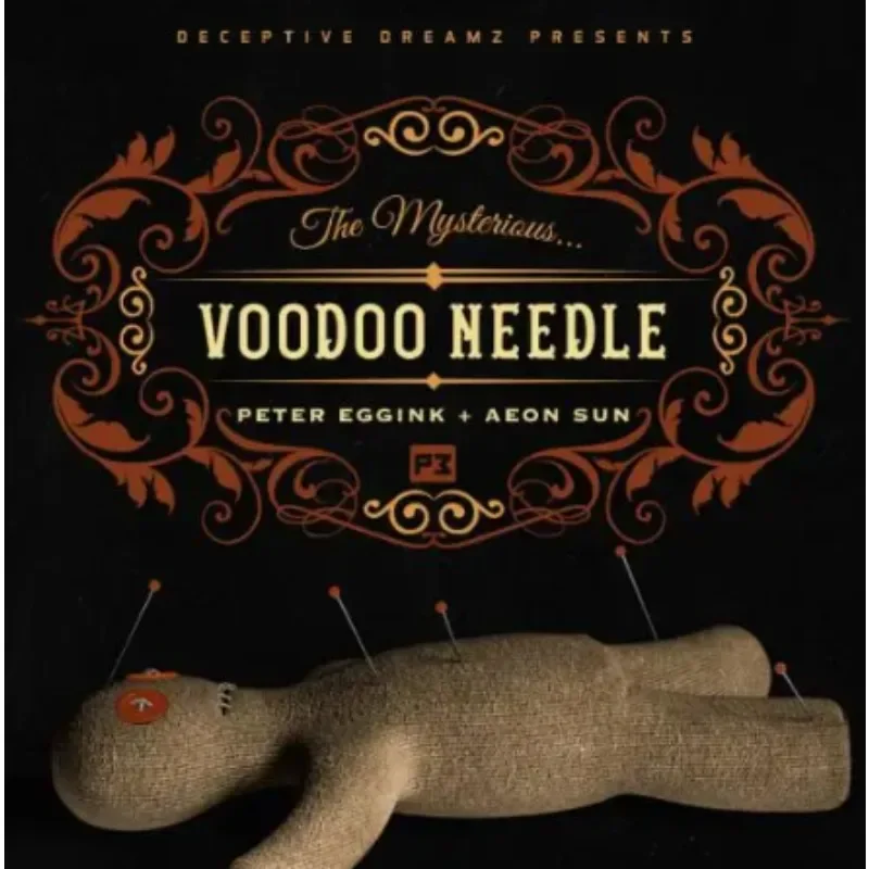 Voodoo Needle By Peter Eggink Mentalism Magic Tricks Props Gimmick Close Up Magic Illusions Accessories Mind Magia Show Street