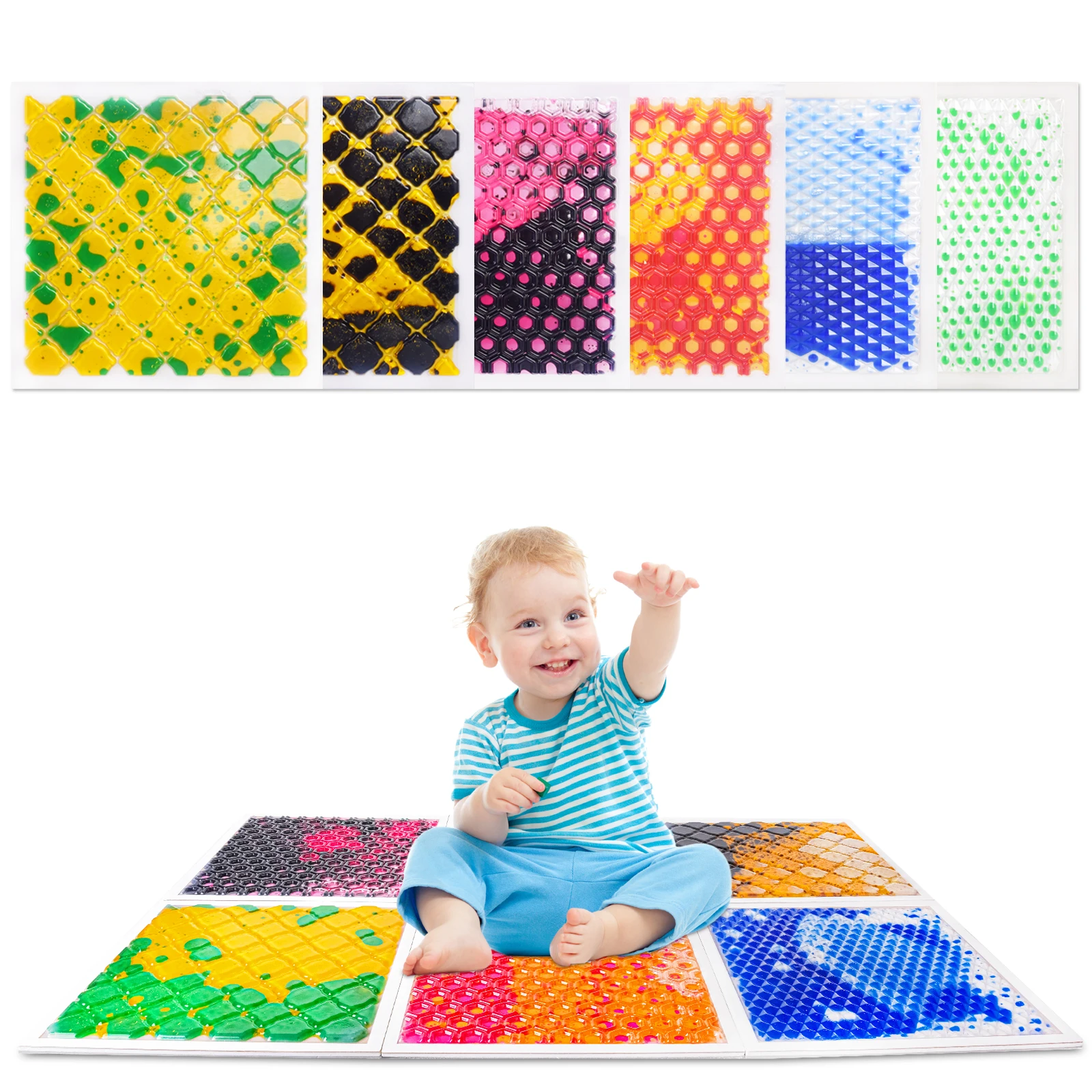 

Cheerful Movement Stable Grip Liquid Sensory Floor Decorative Tiles Reading Zone Sensory Floor Preschoolers