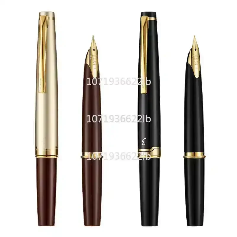 Portable PILOT Elite 95s Fountain Pen 14K Gold Nib Red and Black Anniversary Pocket Design Portable Gold Pen Office Stationery