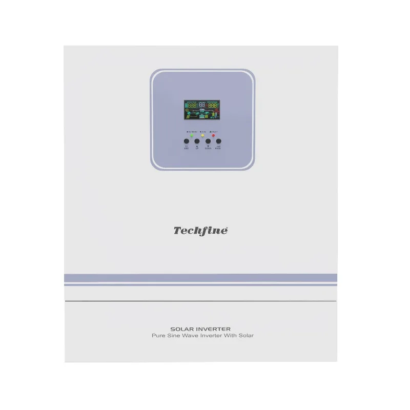 For 11kW Inverter On/Off Grid Hybrid Solar Inverter MPPT Controller Single AC Wide PV Input Lead Acid/LiFePO4 Compatibility