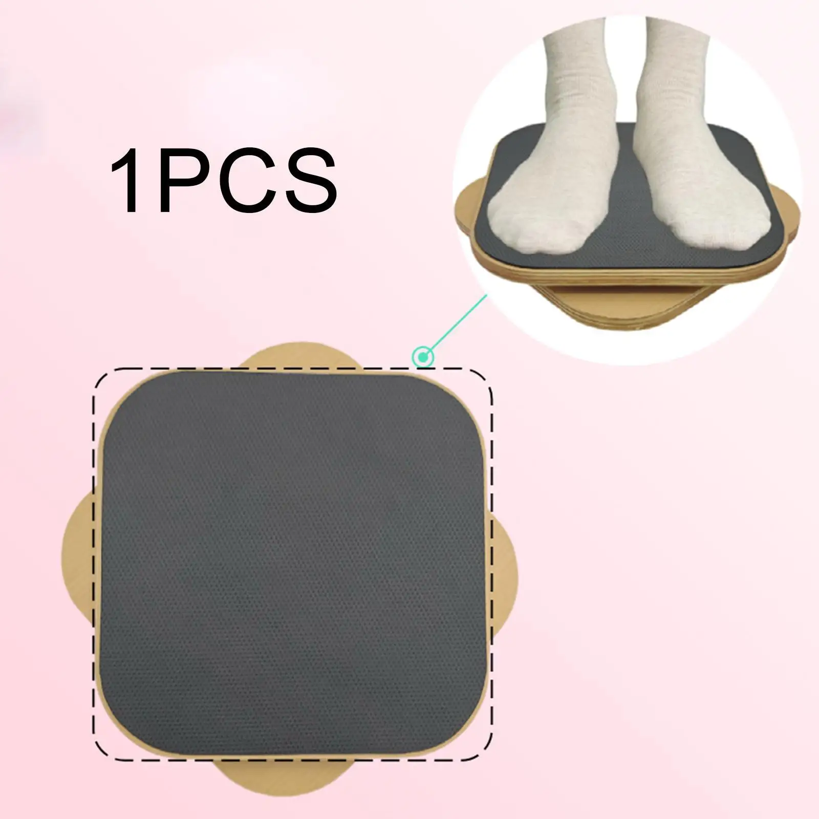 

Waist Twisting Disc Portable Balance Board for Outdoor Home Aerobic Exercise