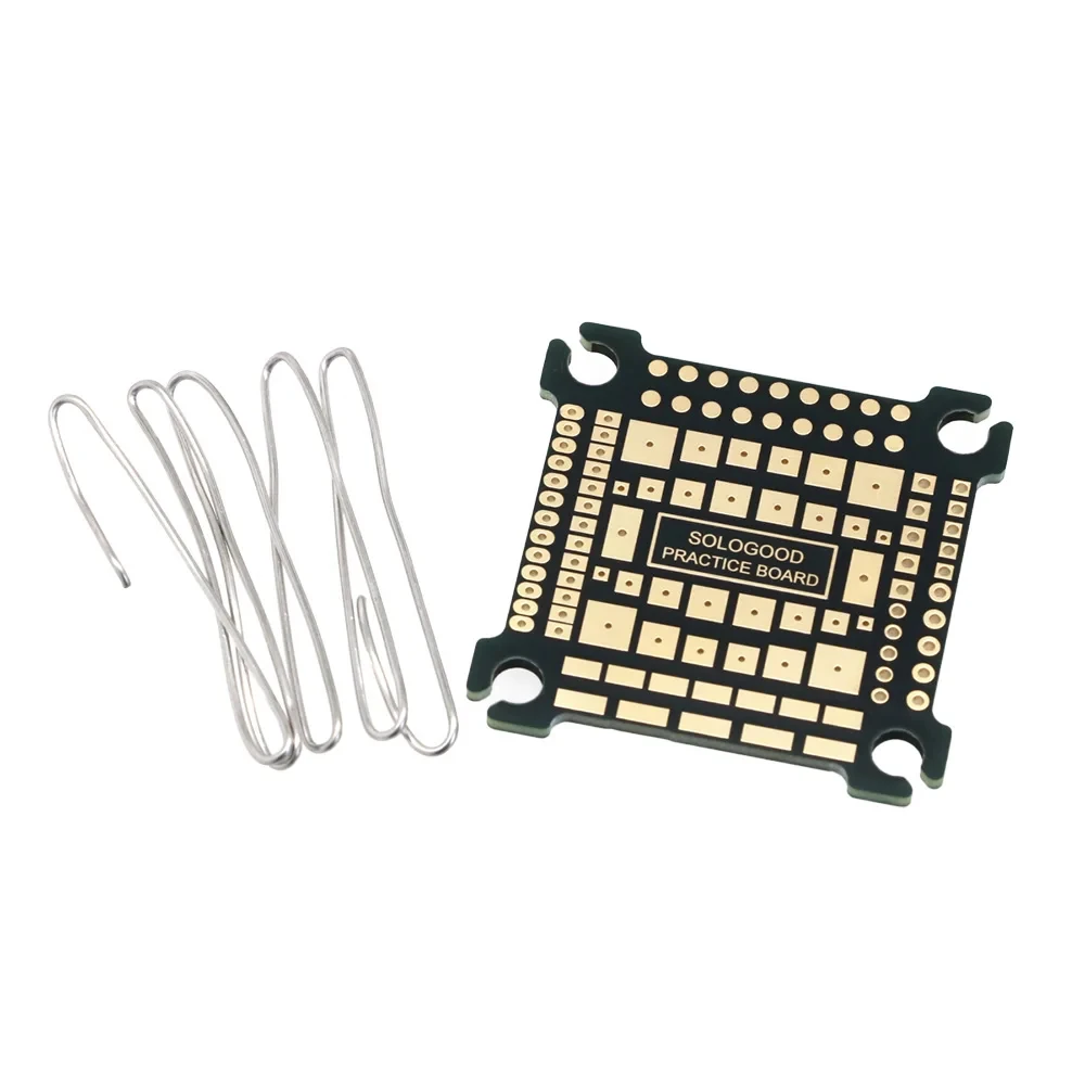 Sologood Soldering Practice Board 30.5*30.5mm 1:1 FC reduction for FPV Beginner New Pilots Improving Soldering Level DIY Parts