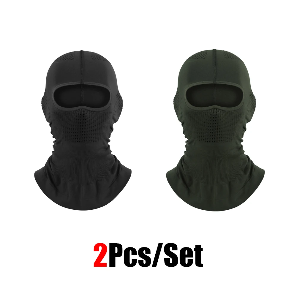 1 Stück/2 Stück/4 Stück Elastische Atmungsaktive Sturmhaube Fahrrad-Vollgesichtsmaske Outdoor Ski Motorrad Maske Schal Helm Innenmütze