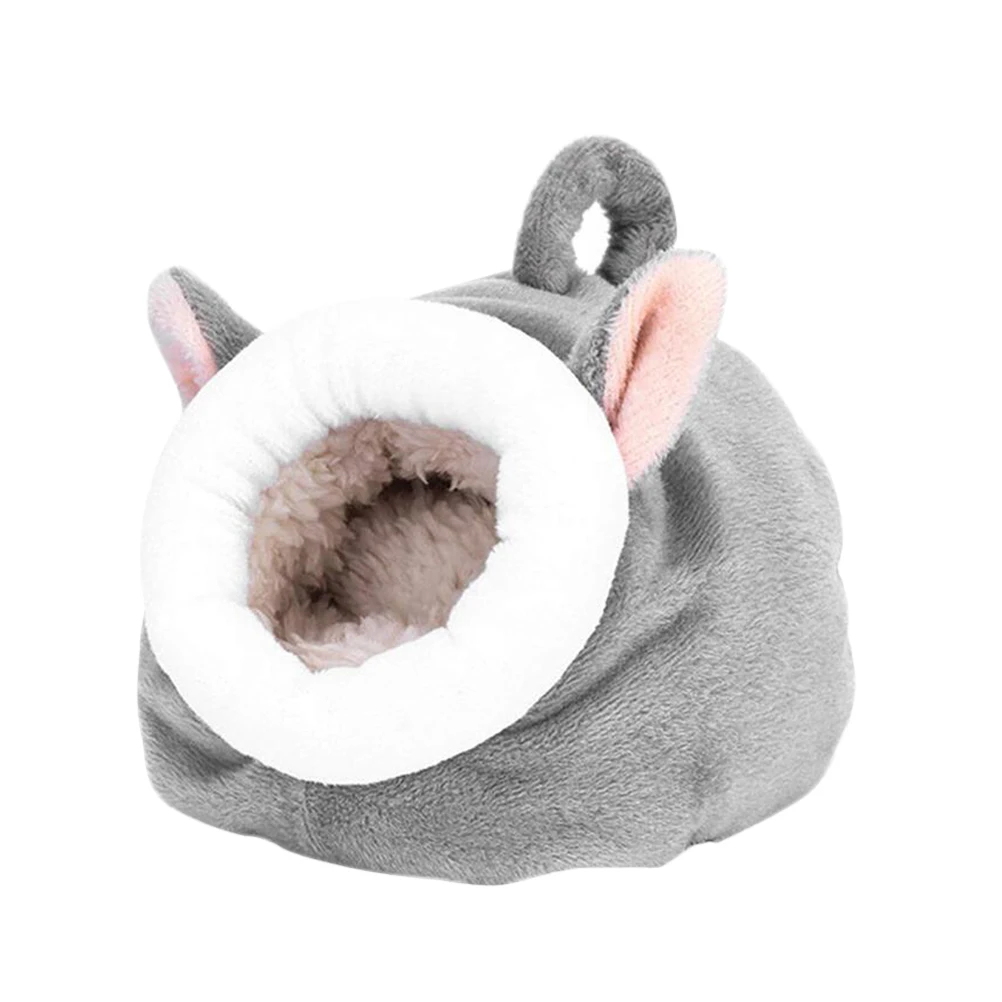 

Warm Soft Hamster Nest Mini Hamster Sleeping Bed Size Comfortable Couch Car Travel Small Animal Winter Bed