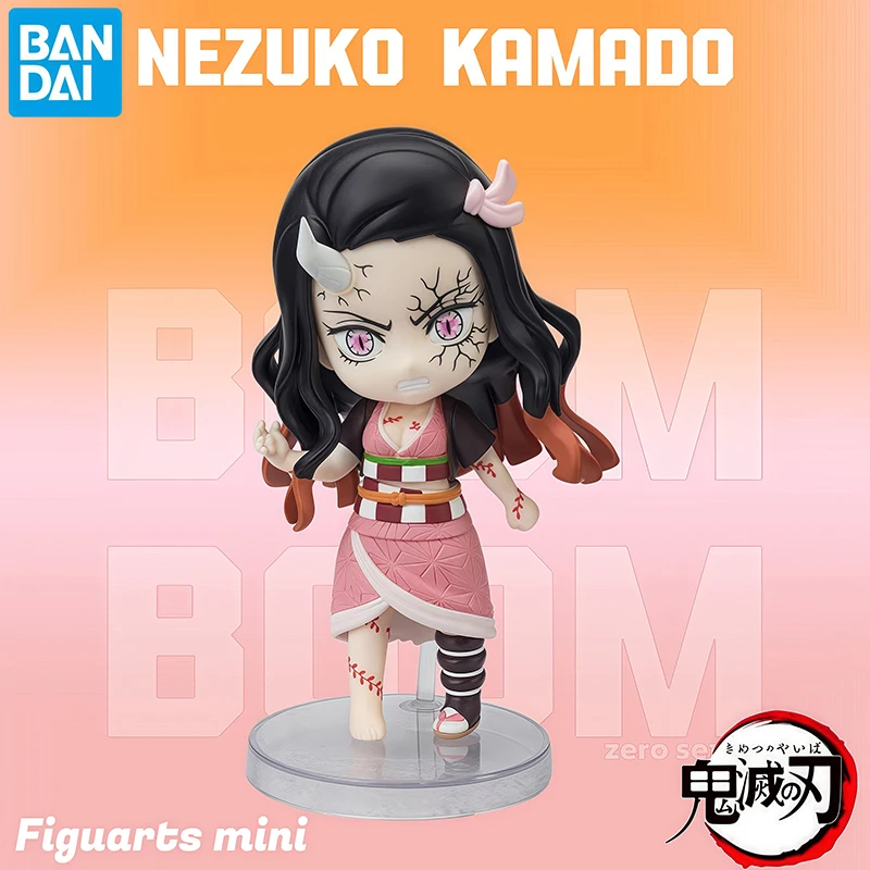 

Подлинная фигурка BANDAI NAMCO BANPRESTO Demon Slayer: Kimetsu no Yaiba Figuarts mini Nezuko Kamado в наличии ПВХ фигурка в подарок Фигурка