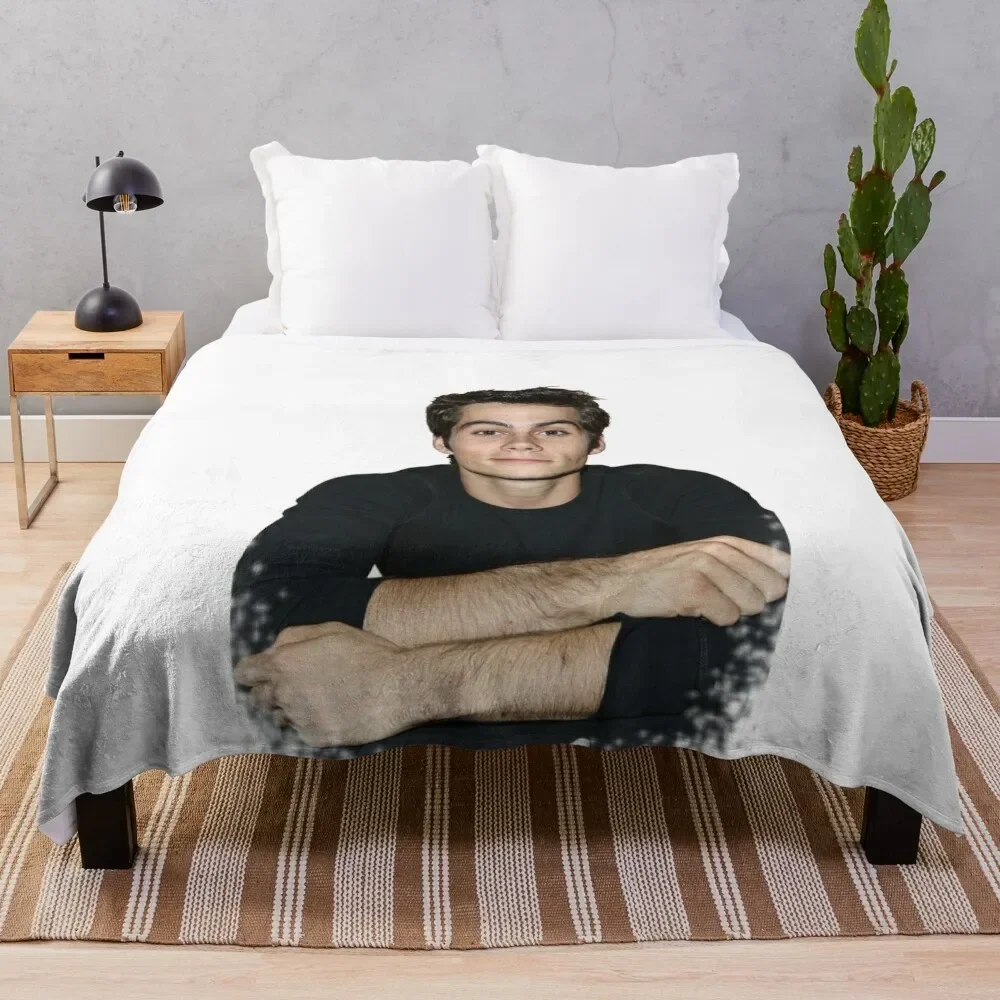 

Dylan O'Brien Throw Blanket funny gift Blankets For Baby Blankets