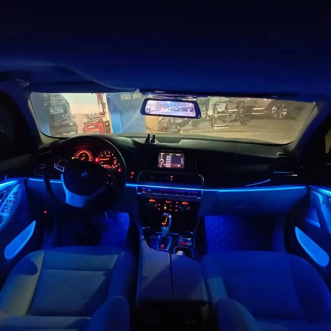 Can Control The Interior Lighting Of The Car Through An APP Suitable For BMW 5 Series F10/F18 Car LED Lights