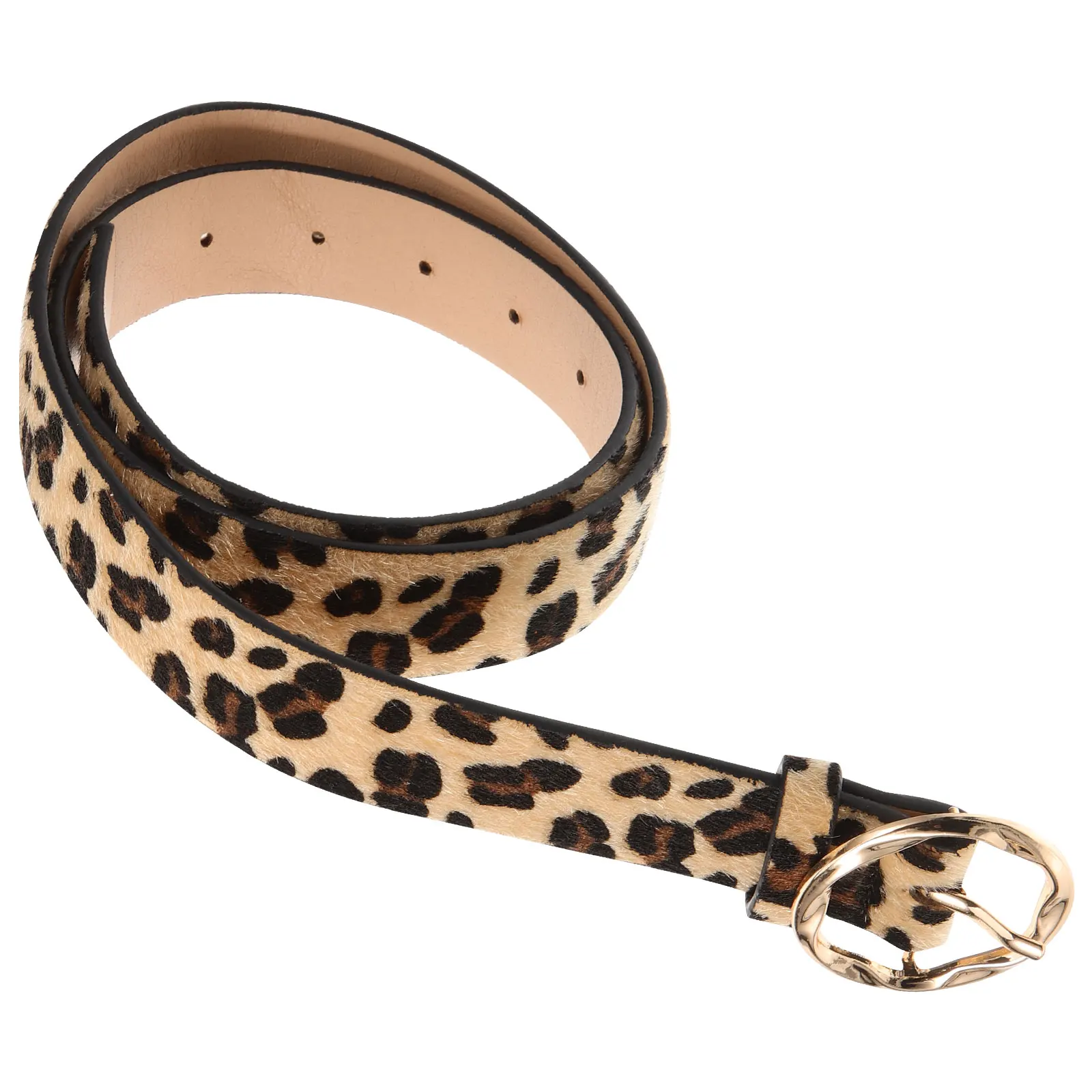 

Leopard Belts for Women Pu Adjustable Fashion Vintage Belt Buckle Alloy Casual Formal Women Belts for Jeans Pants