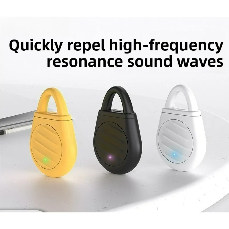 Repelente ultrasónico de pulgas y garrapatas, herramientas recargables de protección contra mosquitos y parásitos para personas, gatos, perros, uso en interiores y exteriores