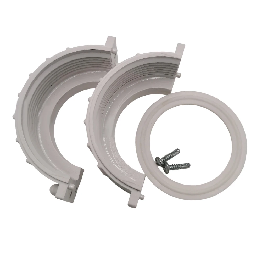 For Spa Heater Repair Kit 2 Split Nuts 2 O Rings Compatible with For Balboa For HydroQuip Units 5.1 cm ID 7.4 cm OD