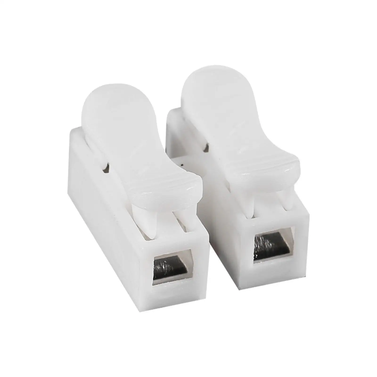100x Spring Wire Connector Easy to Install Quick Connect LED Strip Light Wire Connecting High Performance Multipurpose