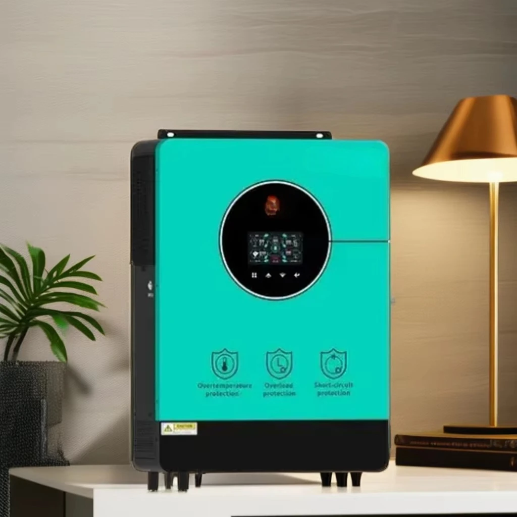 

6200W Hybrid Solar Inverter 48VDC Charge Controller 120A MPPT 6KW AC Output 25KW-30KW Capability Home Use WiFi Connectivity Dual