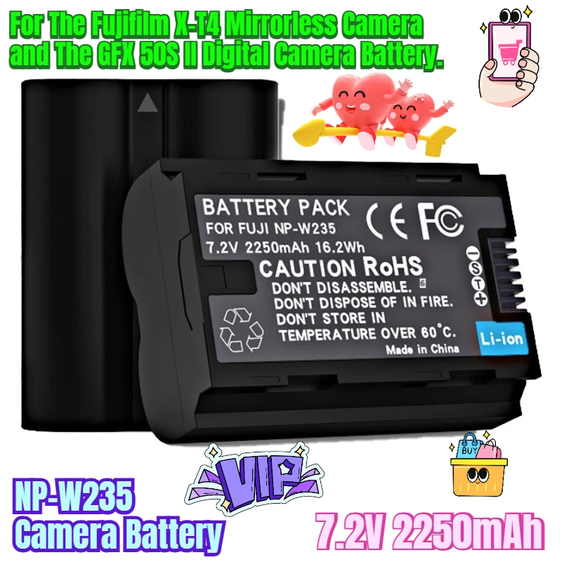 7.2V 2250Mah NP-W23… - image