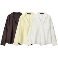 2026 New Women's Spring Shirts Fashion Loose Elegant Office Shirts Chic Street Comfort Youth Travel Holiday Shirt Tops - Image 6