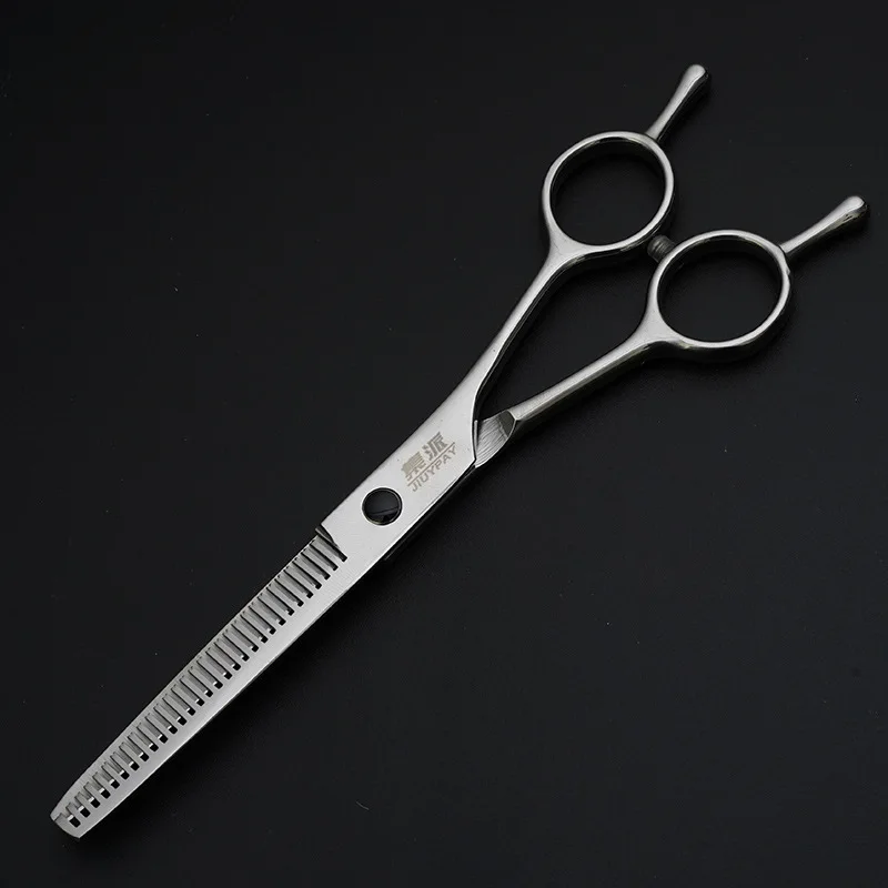 grooming scissors made of all steel with upward and downward bending, 7-inch dog grooming scissors with bi-directional bending