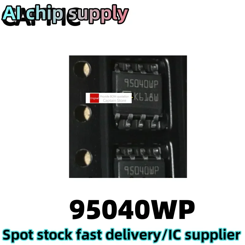 5PCS M95040 M95040-WMN6TP 95040WP SOP8 package