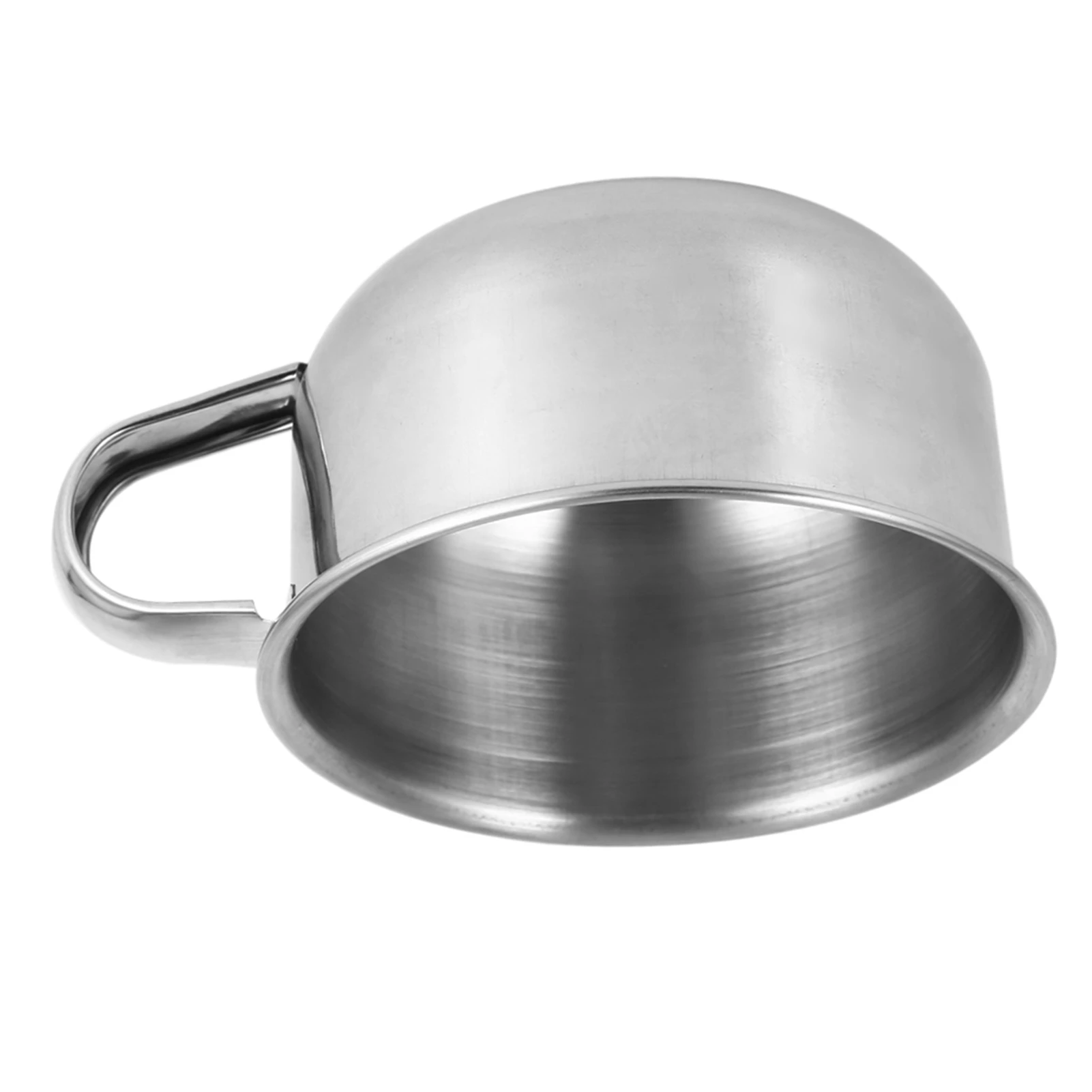 New Stainless Steel Metal Shaving Soap Mug Bowl Cup   Cleansing Foam Tool For Man Shaving Mug Stainless Steel Bowl view 5
