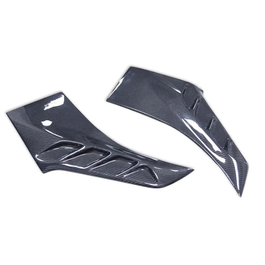 For BMW X6 G06 2019+ Carbon Fiber Wind knife Auto Fender Side Air Vent Outlet Cover Trim Fit Upgrade body kit