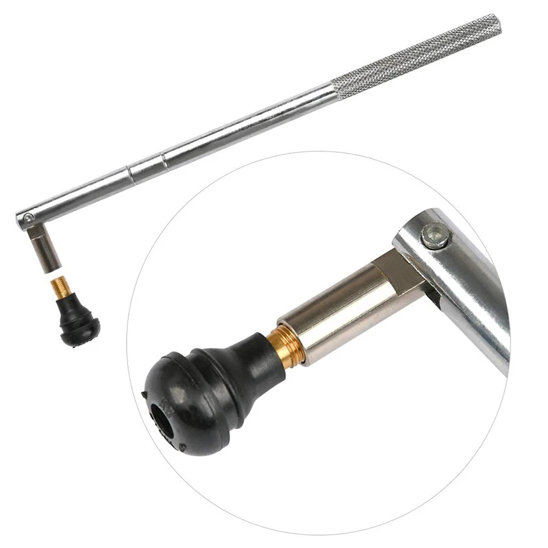 Tire Valve Stem Puller Tube Metal Tire Repair Tools Metal Car Puller Car Repair Tool Tyre Repair Kit Motorcycle Car Accessories