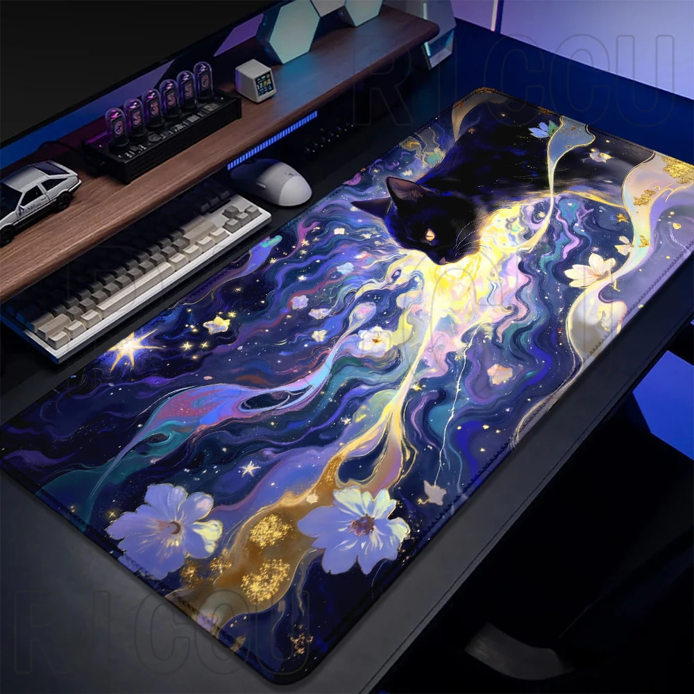 

Dreamland Cat 40x90cm Mouse Pad Large Computer Office Game Table Mats XXL Rubber Anti-slip Gaming Keyboard Mouse pads Desk Mat