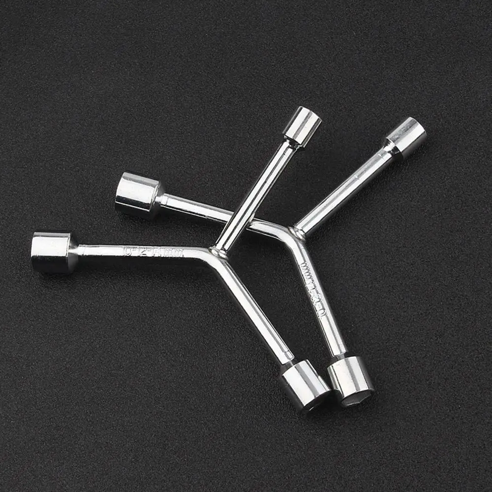 Disassembly Car Repair Tool Spanner Key Wrenches Three-prong Ratchet Wrenches Cross Socket Wrench Triangular Socket Wrench