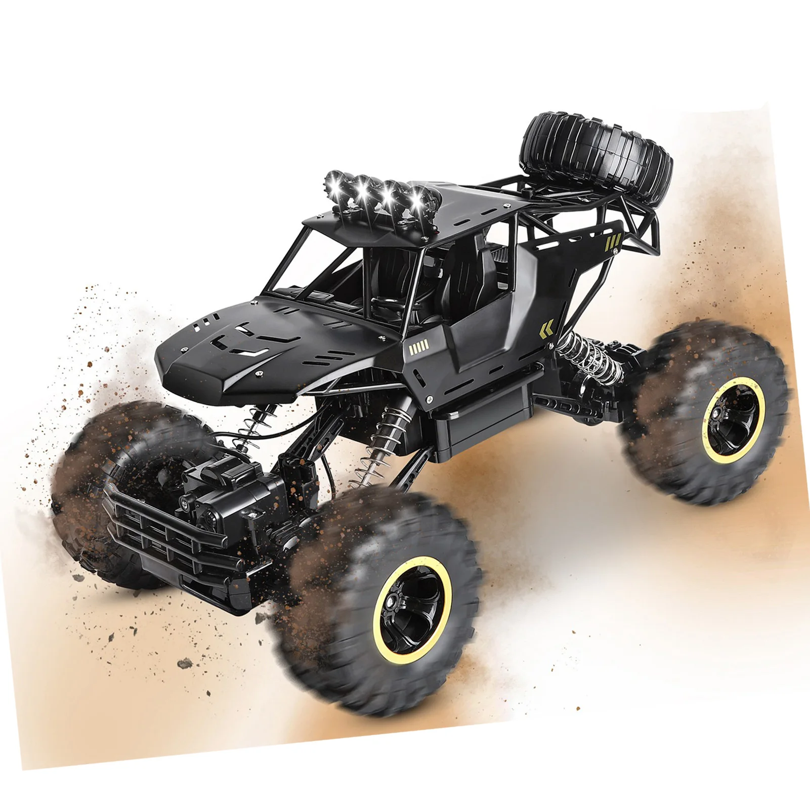 

Радиоуправляемая машина 2,4 ГГц с дистанционным управлением, 48 км/ч, высокоскоростной 4-колесный привод, радиоуправляемый внедорожник с 2 батареями